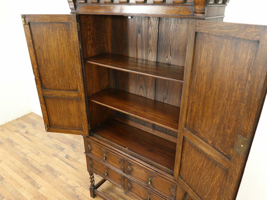 アンティーク家具 キャビネット 58830