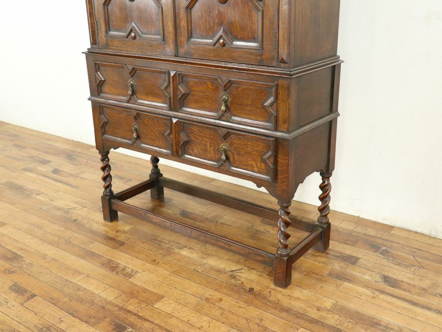 アンティーク家具 キャビネット 58830