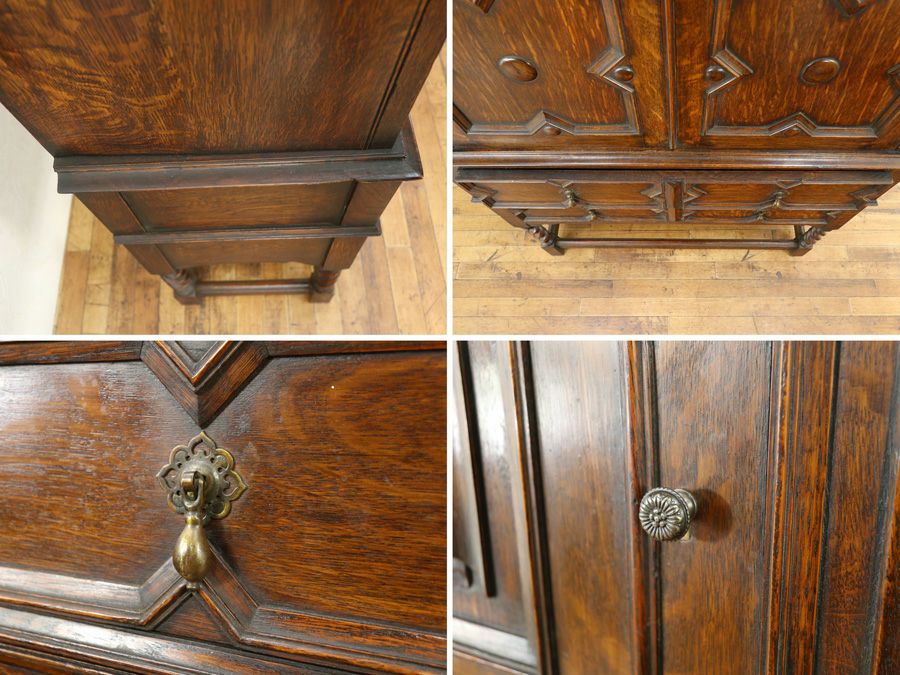 アンティーク家具 キャビネット 58830