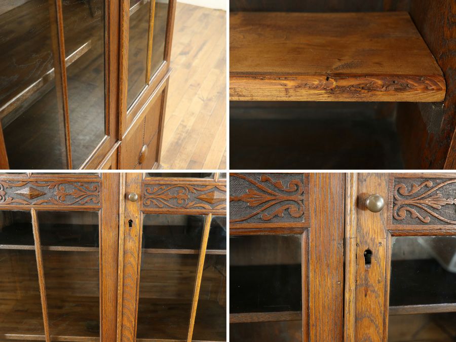 アンティーク家具 ブックケース 58841