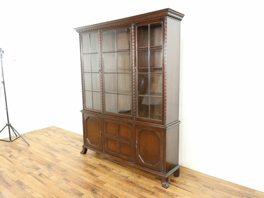アンティーク家具 ブックケース 58886