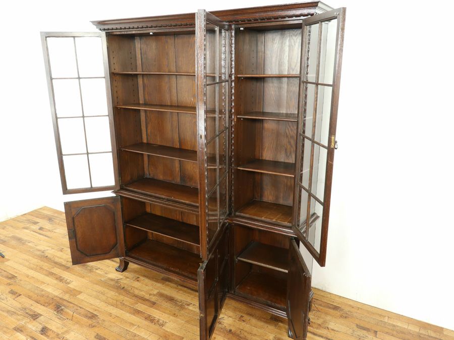 アンティーク家具 ブックケース 58886