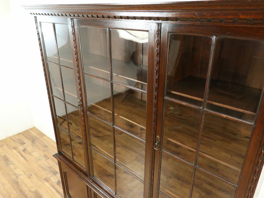 アンティーク家具 ブックケース 58886