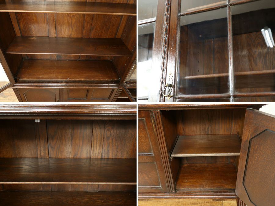 アンティーク家具 ブックケース 58886