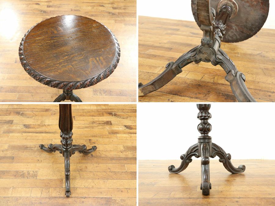 アンティーク家具 サイドテーブル 58811