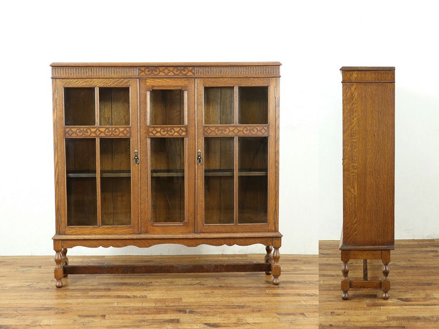 アンティーク家具 ブックケース 58931