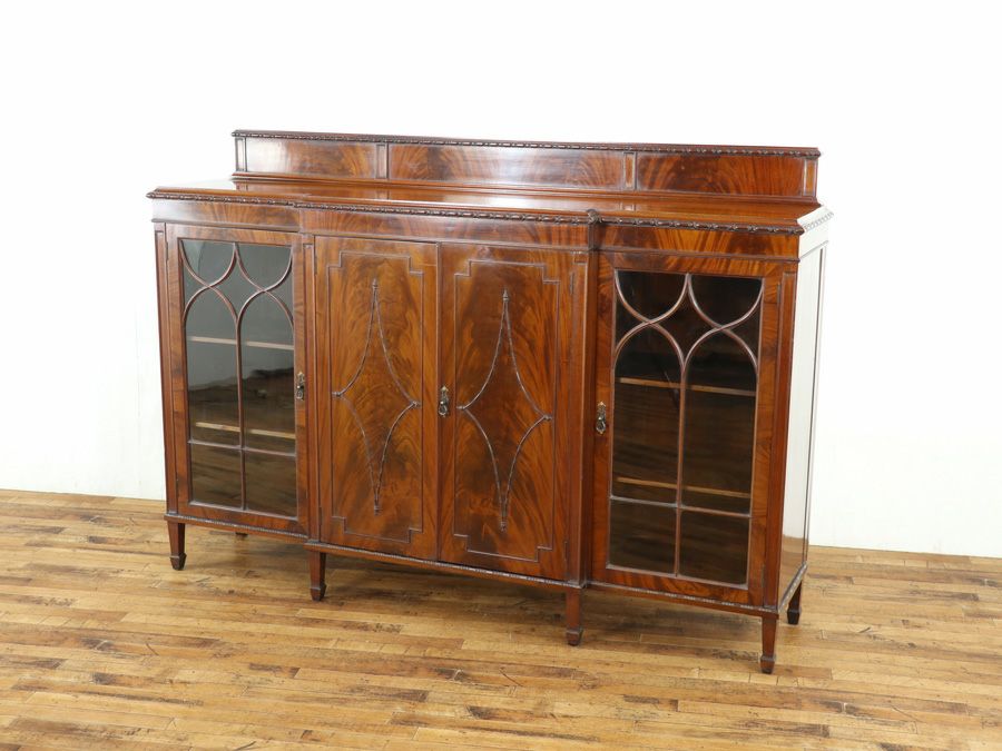 ブックケース イギリスアンティーク家具 58875