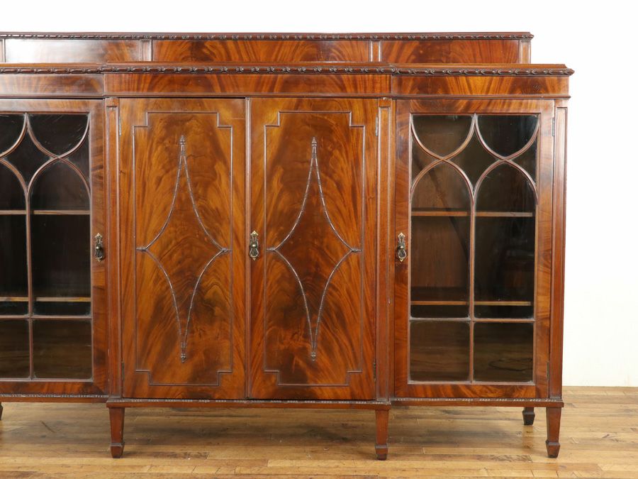 ブックケース イギリスアンティーク家具 58875