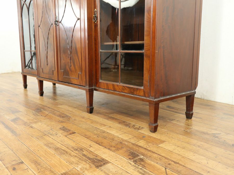 ブックケース イギリスアンティーク家具 58875