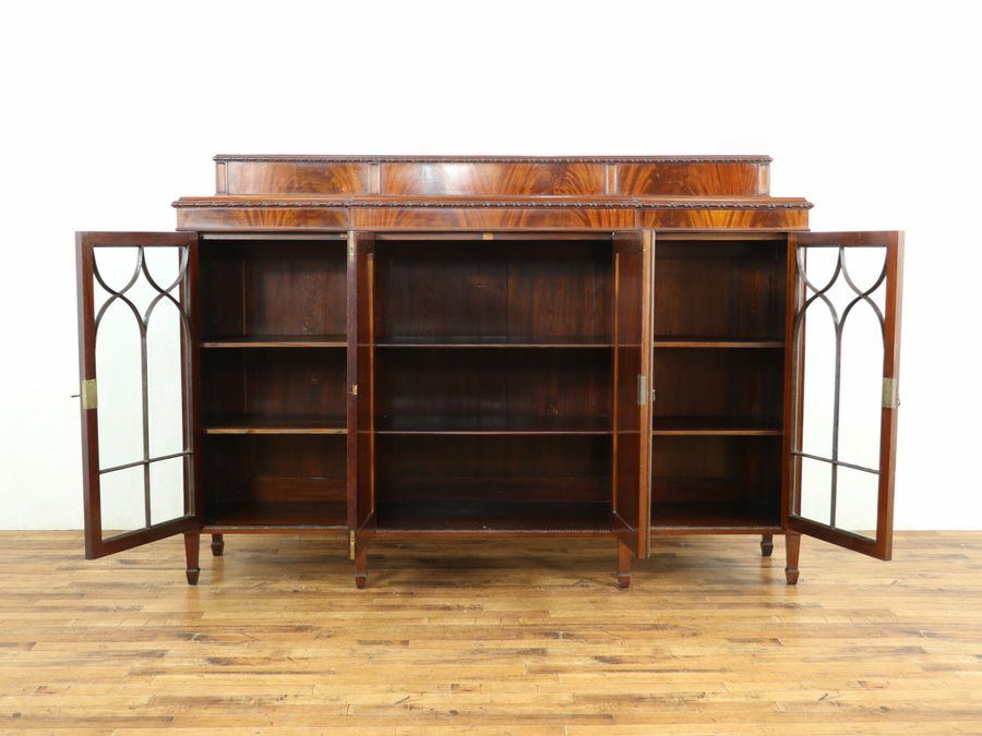 ブックケース イギリスアンティーク家具 58875