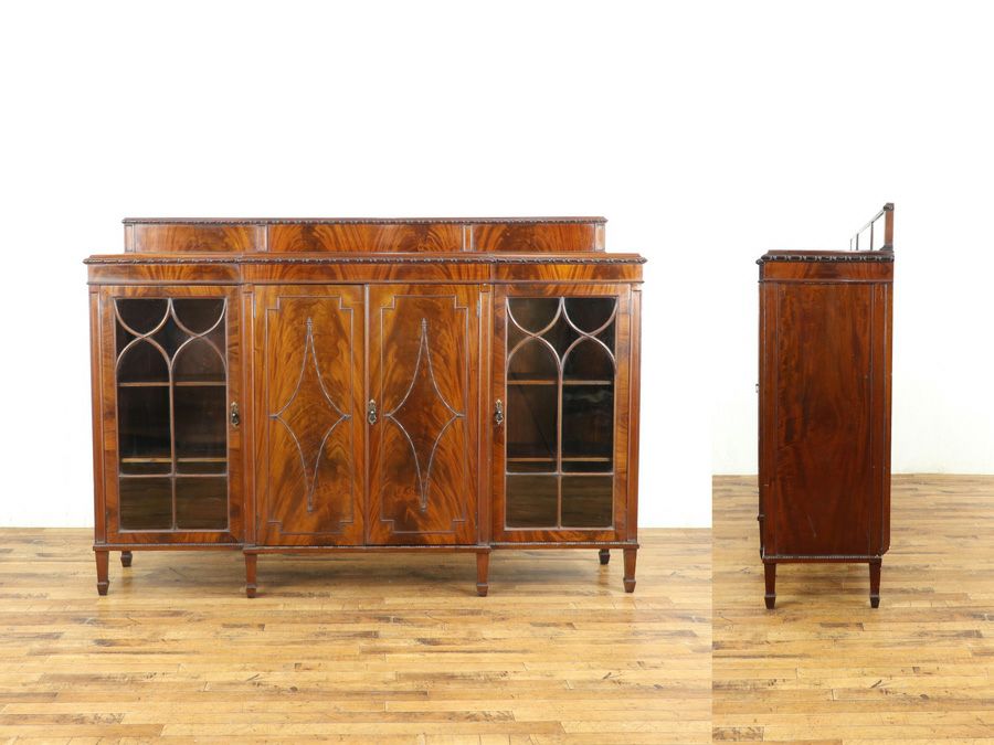 ブックケース イギリスアンティーク家具 58875