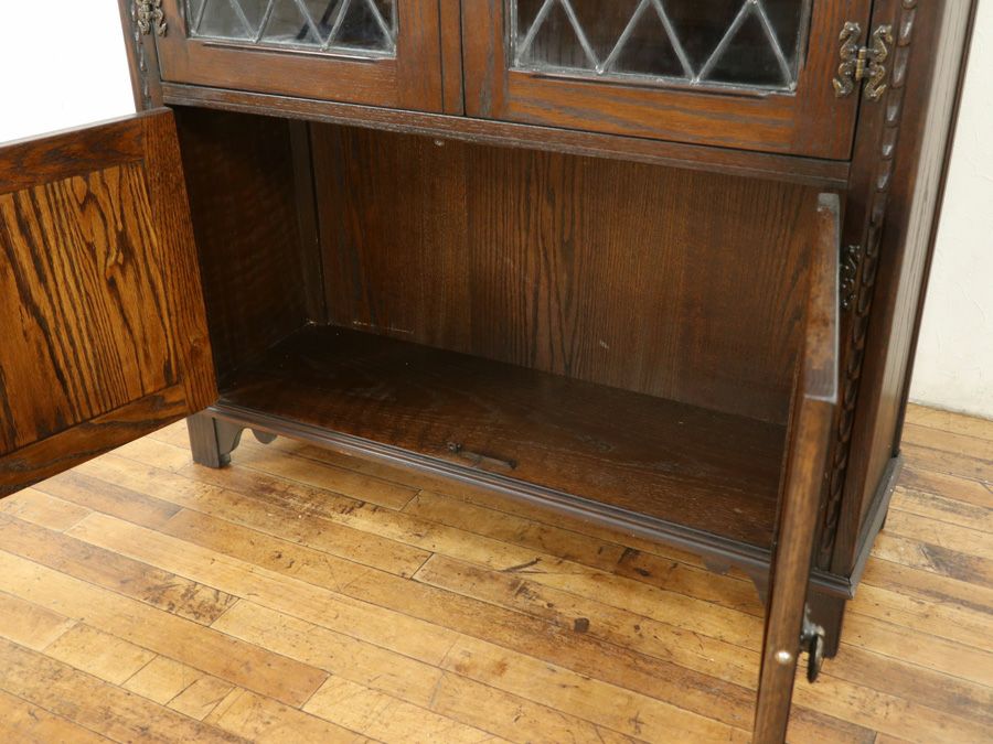 ブックケース　イギリスアンティーク家具