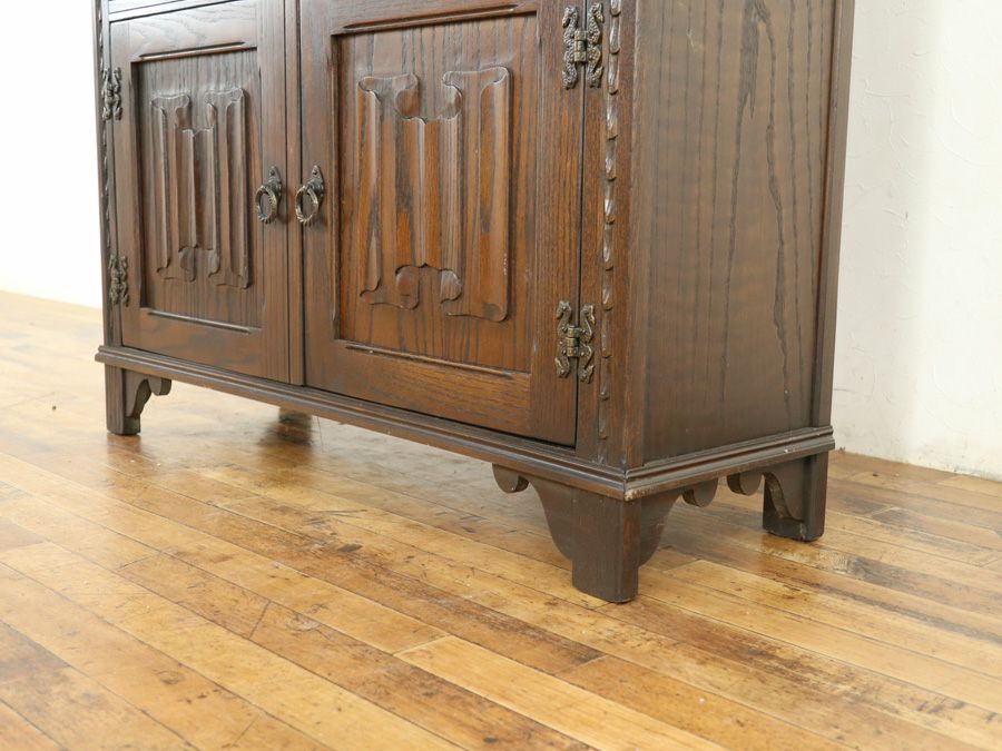 ブックケース　イギリスアンティーク家具