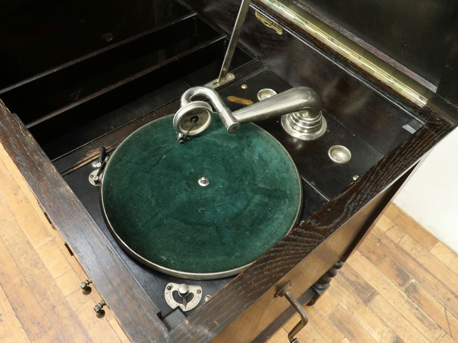 アンティーク家具 グラムフォン 蓄音機