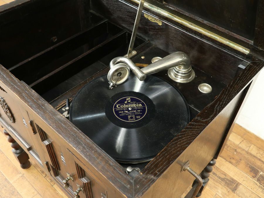 アンティーク家具 グラムフォン 蓄音機