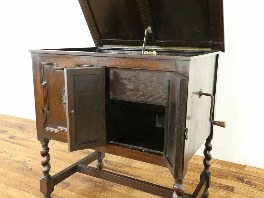 アンティーク家具 グラムフォン 蓄音機