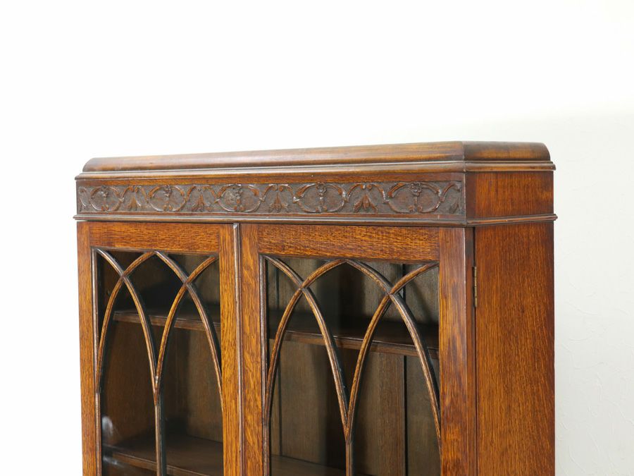 アンティーク家具 ブックビューロー 58843