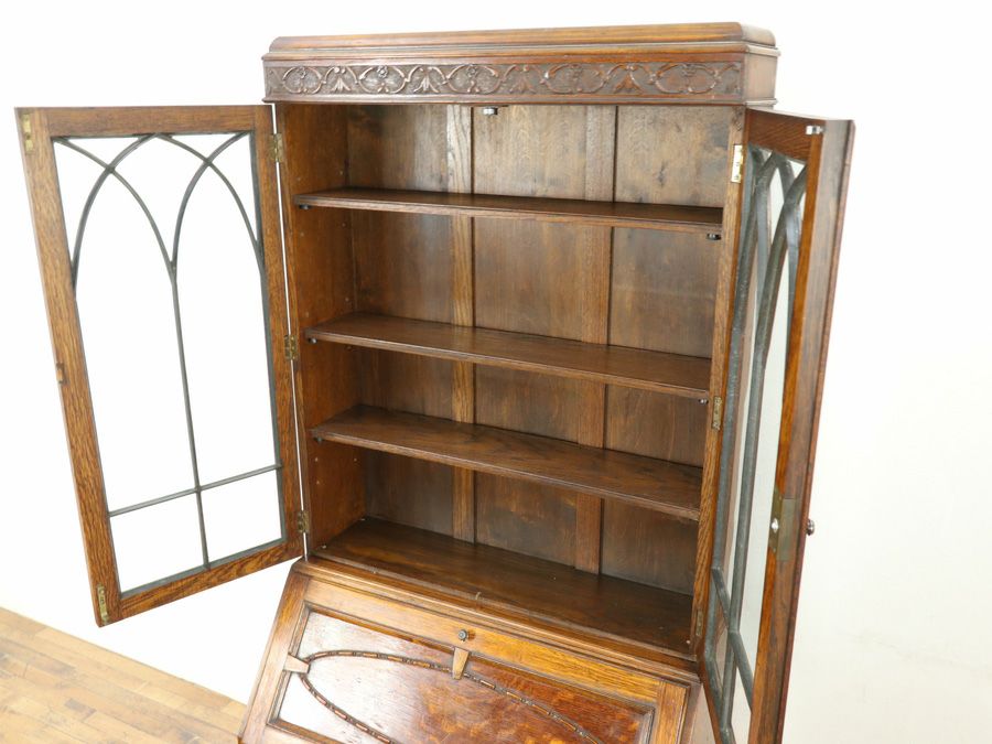 アンティーク家具 ブックビューロー 58843