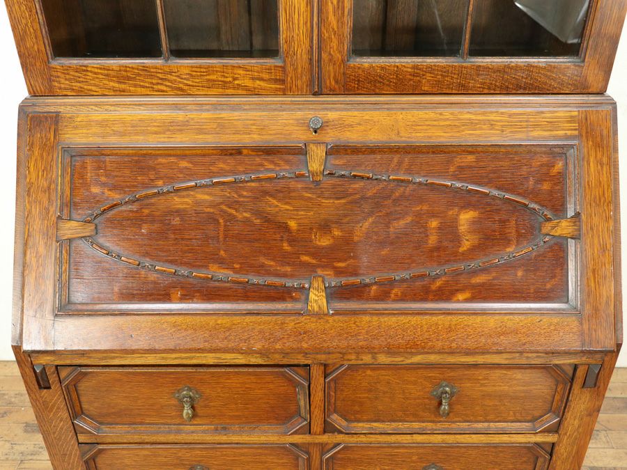 アンティーク家具 ブックビューロー 58843