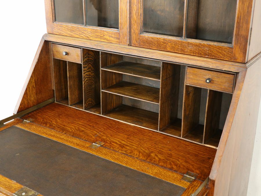 アンティーク家具 ブックビューロー 58843