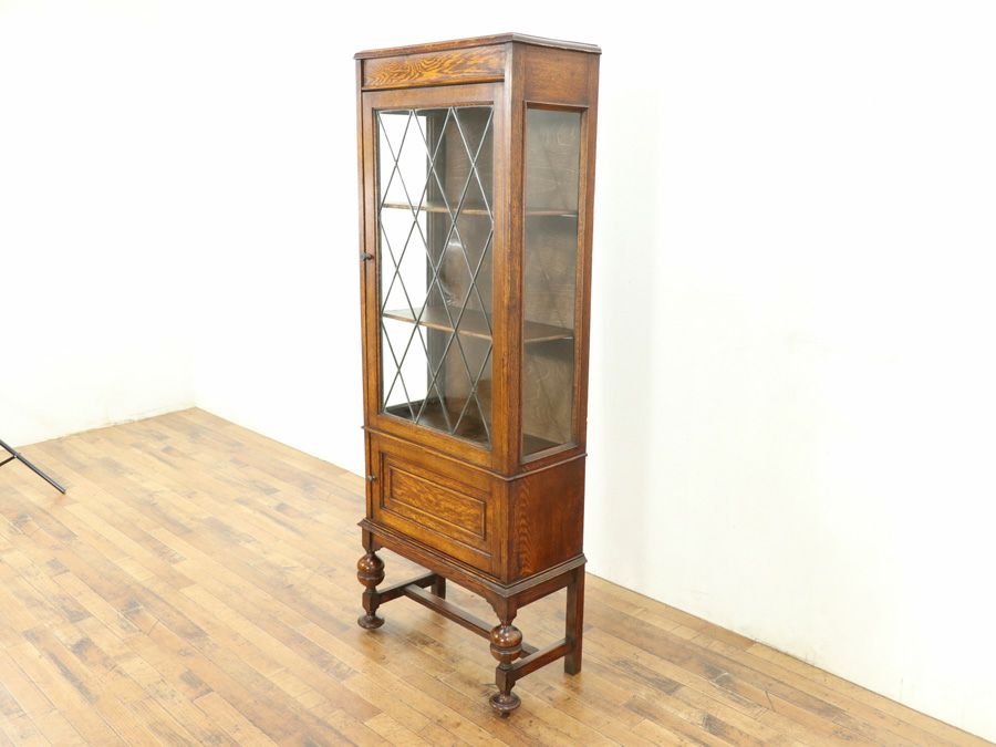 アンティーク家具 ショーケース 58867