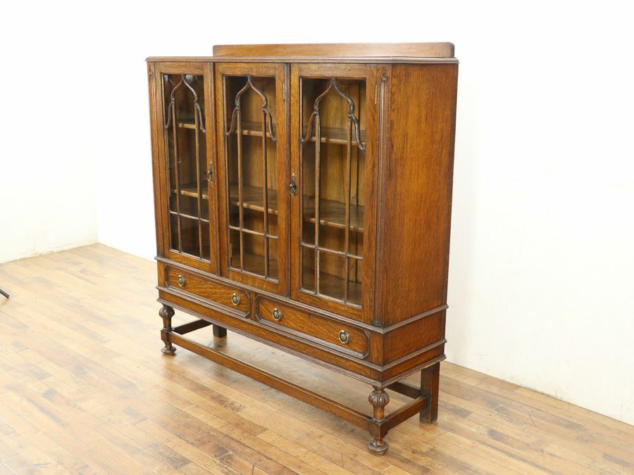 アンティーク家具ブックケース 58866