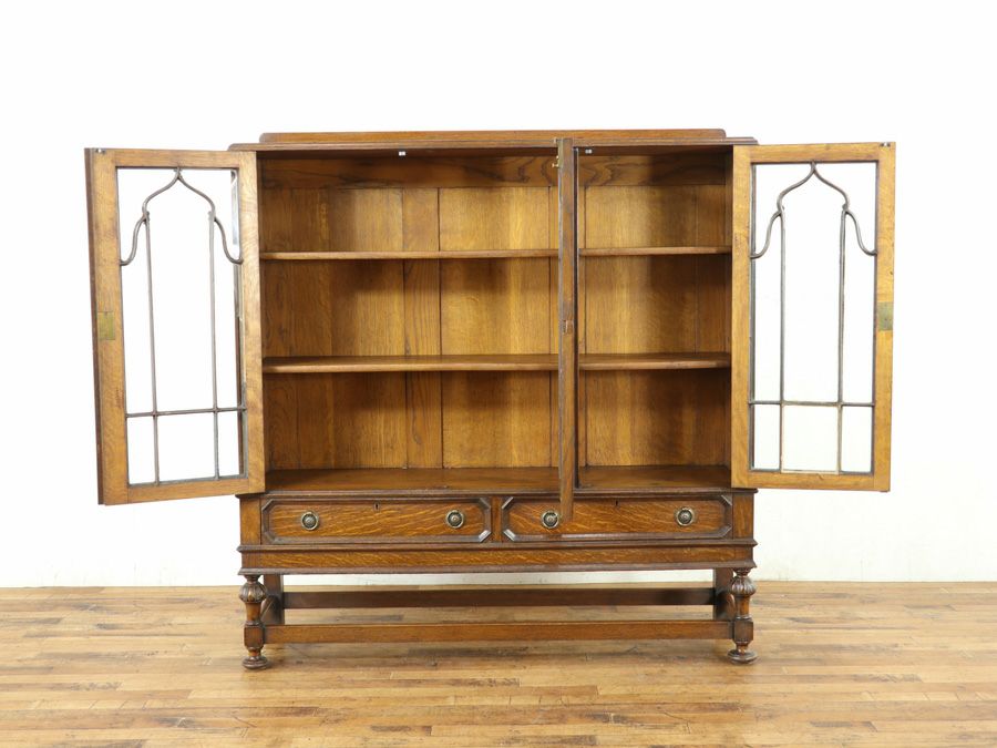 アンティーク家具ブックケース 58866