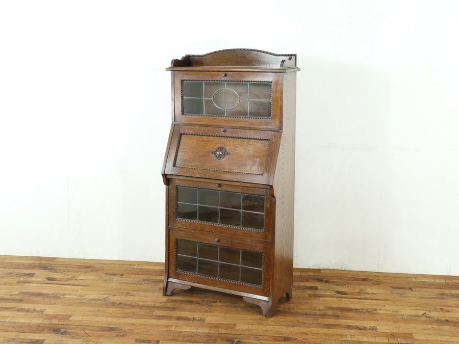 アンティーク家具 ブックビューロー 58794