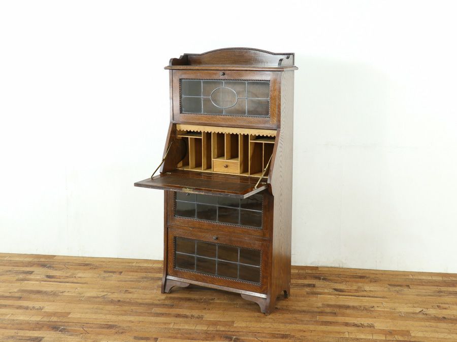 アンティーク家具 ブックビューロー 58794