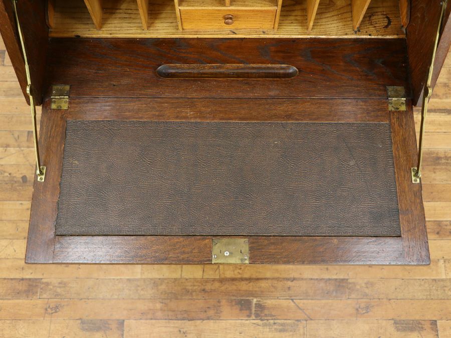 アンティーク家具 ブックビューロー 58794