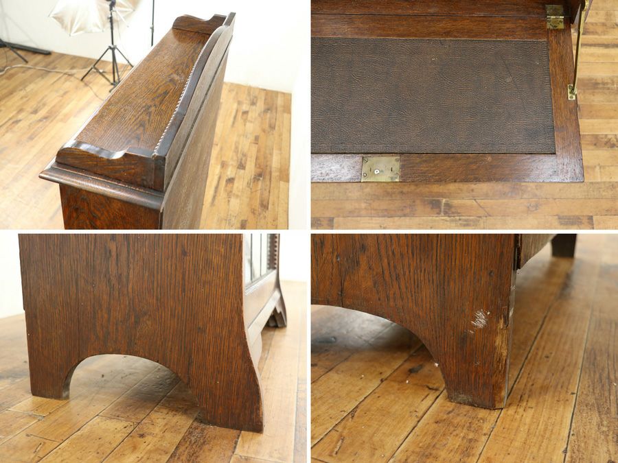 アンティーク家具 ブックビューロー 58794