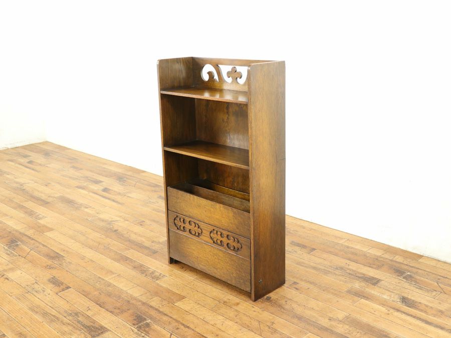 アンティーク家具 マガジンラック 58806