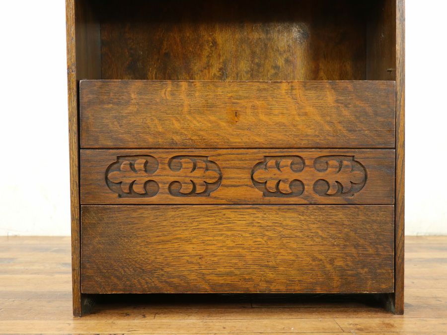 アンティーク家具 マガジンラック 58806