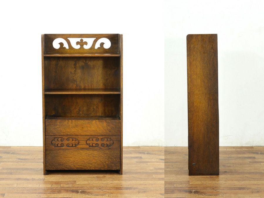 アンティーク家具 マガジンラック 58806