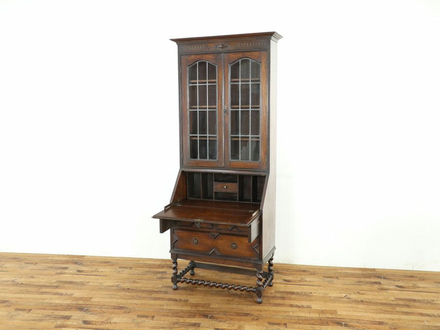 アンティーク家具 ブックビューロー 58801