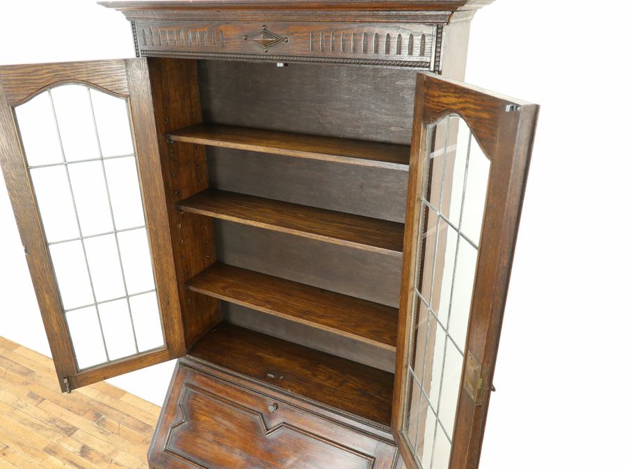 アンティーク家具 ブックビューロー 58801