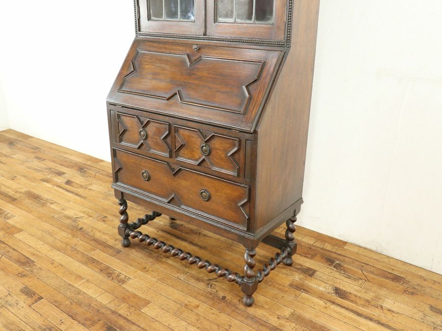 アンティーク家具 ブックビューロー 58801