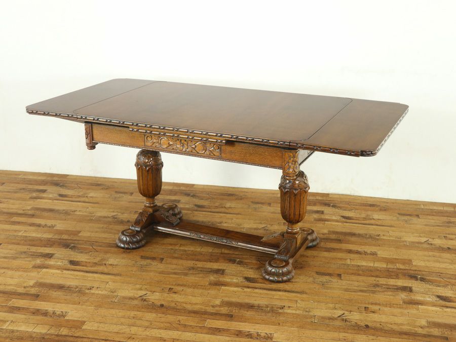 アンティーク家具　ドローリーフテーブル 57805a