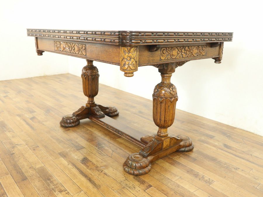 アンティーク家具　ドローリーフテーブル 57805a