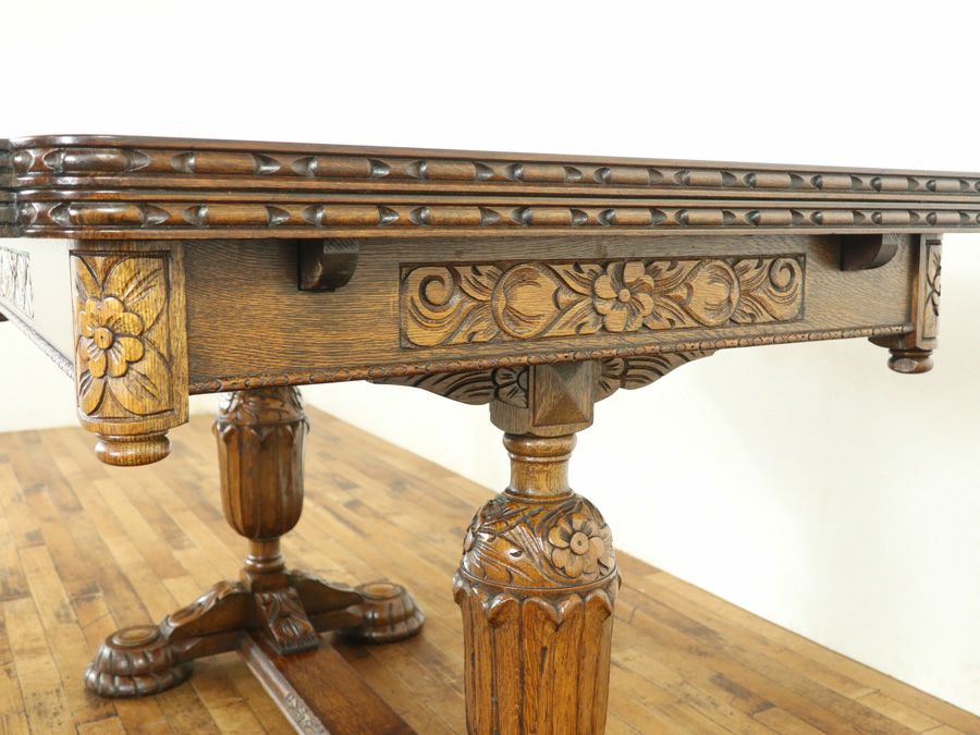 アンティーク家具　ドローリーフテーブル 57805a