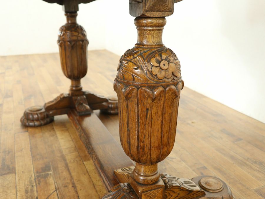 アンティーク家具　ドローリーフテーブル 57805a