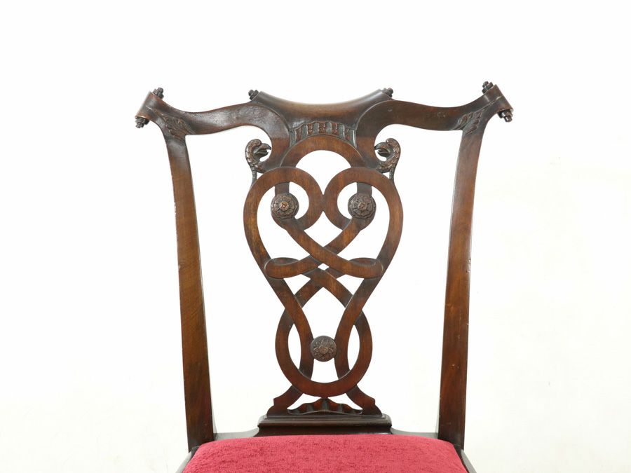 アンティーク家具　チッペンデールチェア