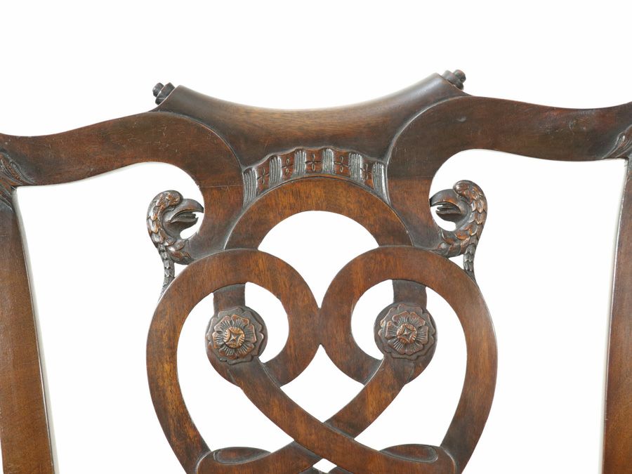 アンティーク家具　チッペンデールチェア