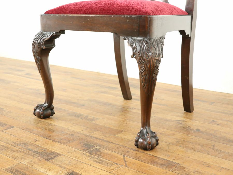 アンティーク家具　チッペンデールチェア