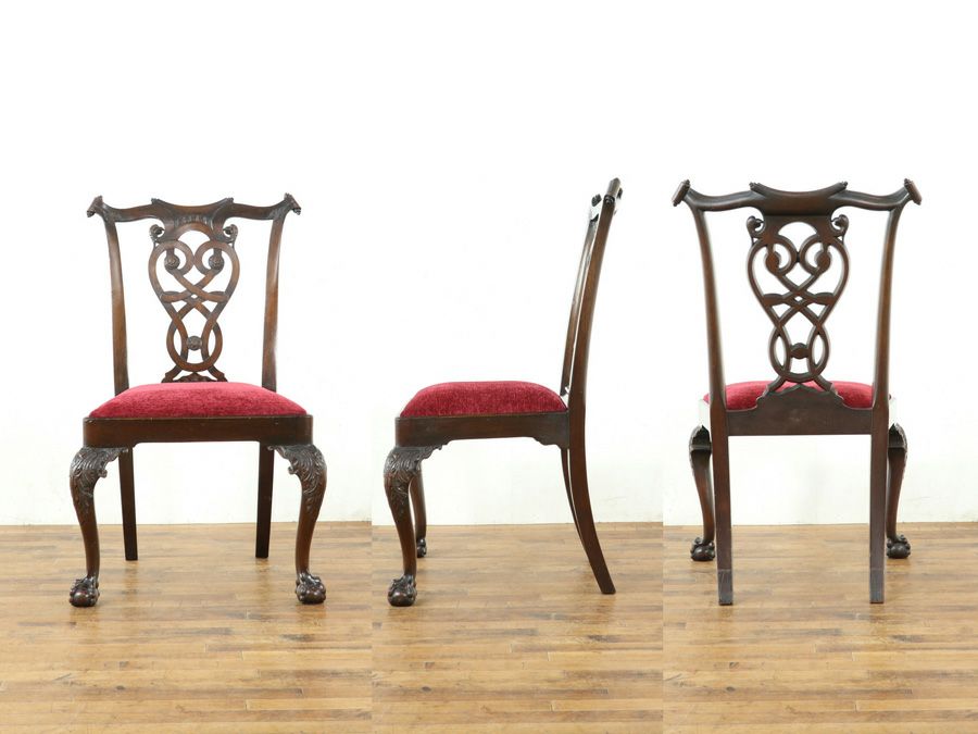 アンティーク家具　チッペンデールチェア