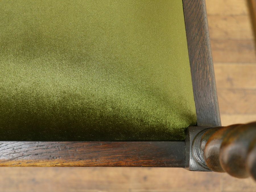 アンティーク家具　ツイスト　アームチェア