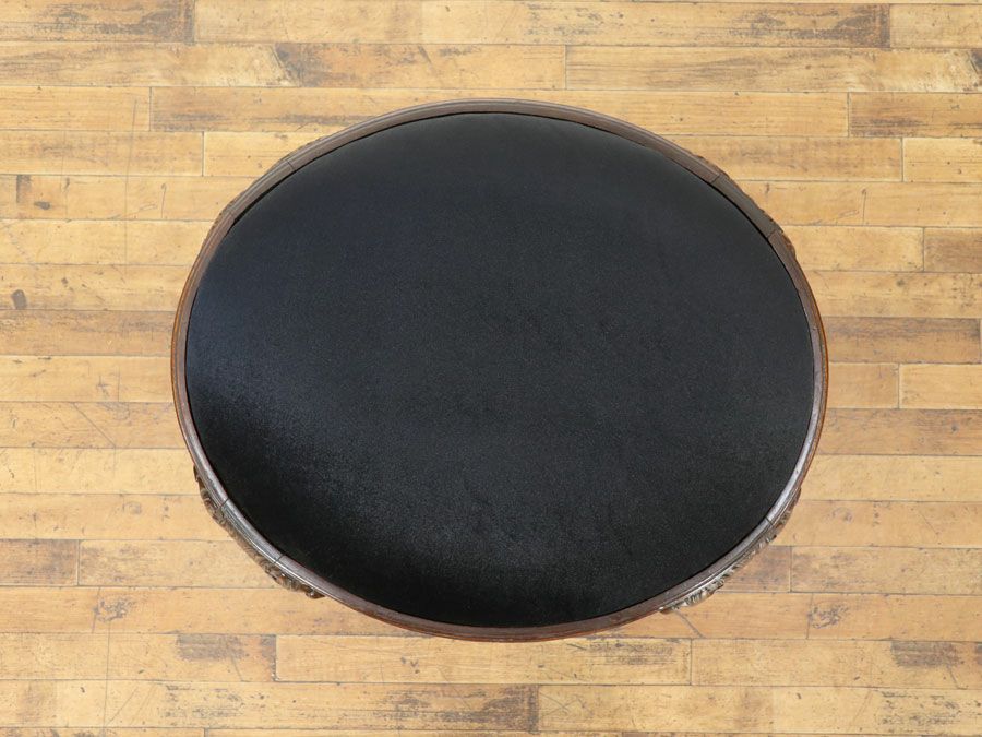 アンティーク家具　チッペンデールスツール