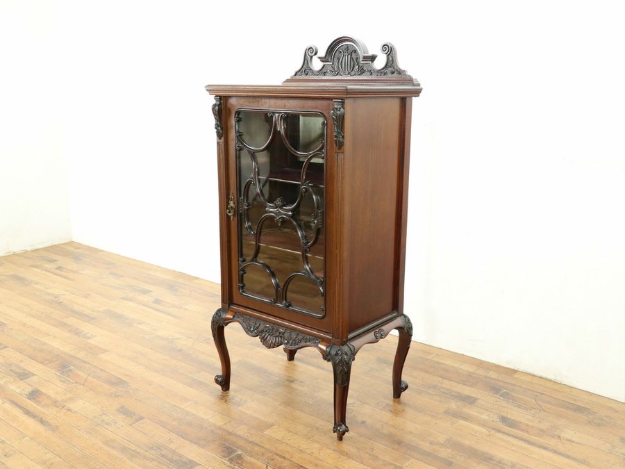 1910年頃 ヴィクトリアンスタイル ミュージックキャビネット 58882