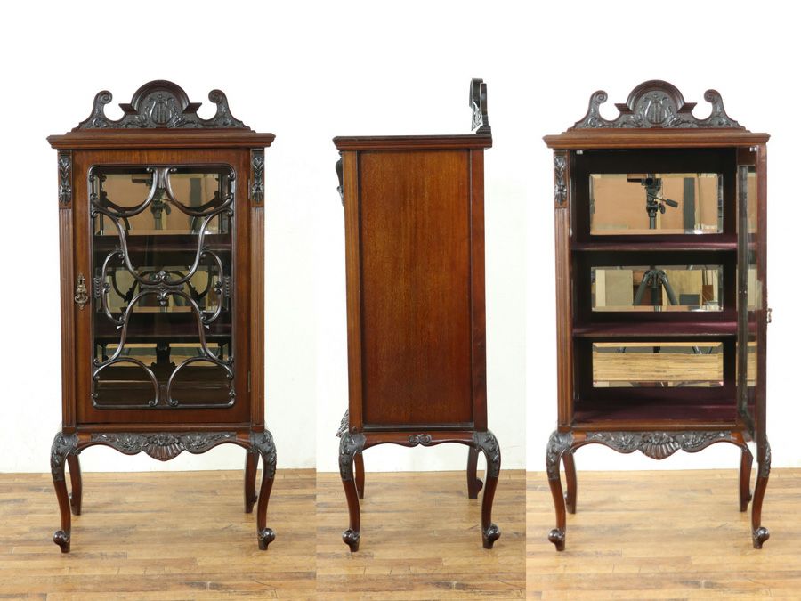 ヴィクトリアン ミュージックキャビネット