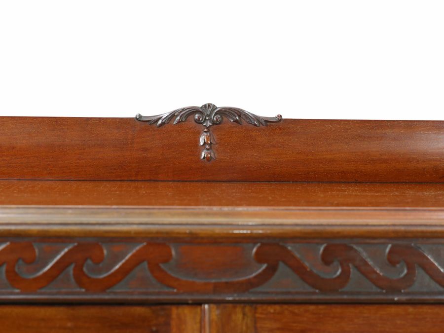 アンティーク クロス張替済ショーケース 58907